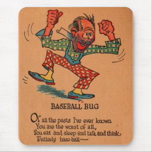 1930-talets vinäger valentin: Baseball Kryp Musmatta