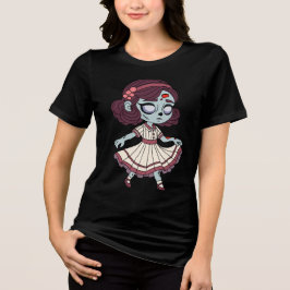 1930-tals Zombie Flicka T Shirt