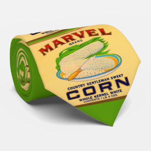 1930-talsetikett Marvel-konserverad maj Slips