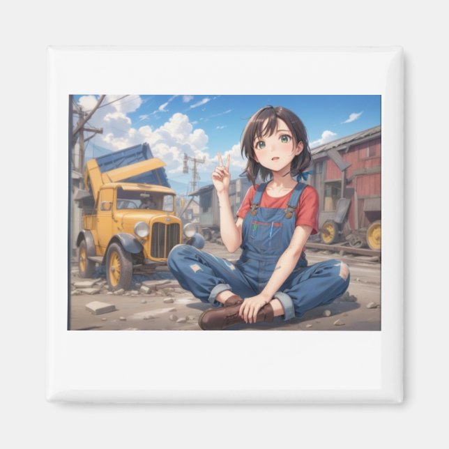 1930's Anime Magnet (Framsidan)