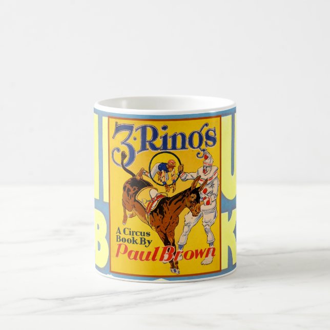 1930S CIRCUS-tema Kaffemugg (Center)