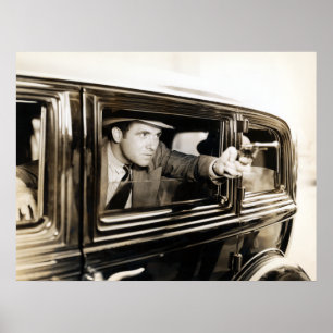 1930's Road Rage Poster