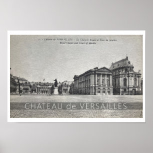 1930S VERSAILLES FRANKRIKE PRINT-POSTER POSTER