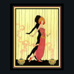 1931 Art deco "Dancer on Stage" Skriv ut 16 x 20 Poster<br><div class="desc">Snyggt,  1931 Art Deco Skriv ut "Dancer on Stage" 16 x 20</div>
