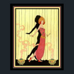 1931 Art deco "Dancer on Stage" Skriv ut 16 x 20 Poster<br><div class="desc">Snyggt,  1931 Art Deco Skriv ut "Dancer on Stage" 16 x 20</div>