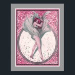 1931, Art Deco, Fransk Mode Poster<br><div class="desc">1931 Art Deco,  Paris mode print-11x14. Finns även i standard 8x10 och 16x20. Anpassningsbarnas storlek är också tillgänglig,  liksom arbetsytan.</div>