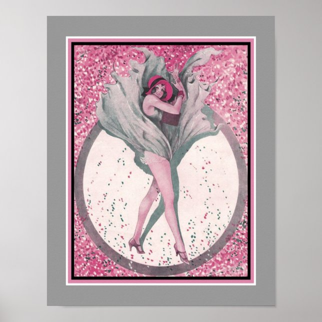 1931, Art Deco, Fransk Mode Poster (Framsidan)