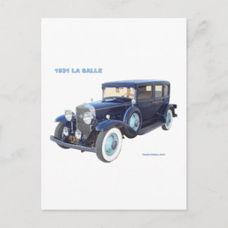 1931 CADILLAC LA SALLE VYKORT