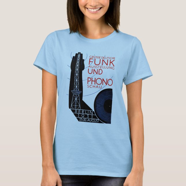 1931 German Radio and Music Expo Tee (Framsida)