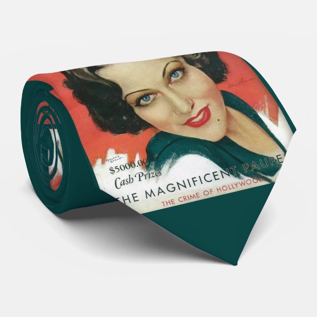 1931 Gloria Swanson-tidskriften Slips (Rullad)