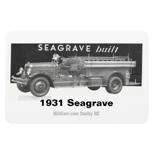 1931 Seagrave Flexibel magnet (Horisontell)