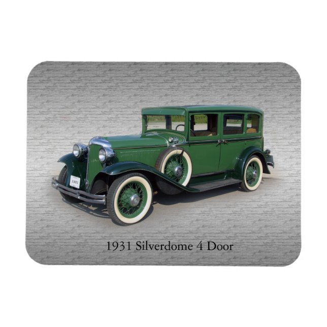 1931 Silverdome 4 dörrar magnet (Horisontell)