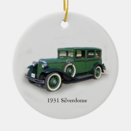 1931 Silverdome-ornament Julgransprydnad Keramik