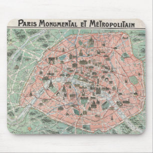 1932 art décokarta av Paris, frankrike Musmatta