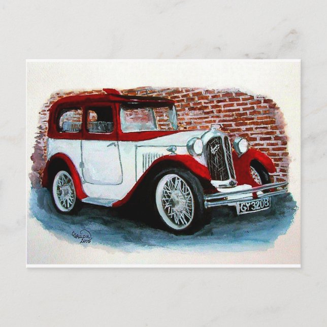 1932 Austin Vykort (Framsida)