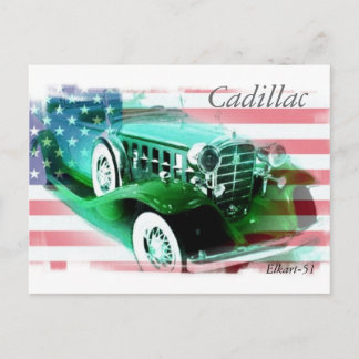 1932 Cadillac Vykort