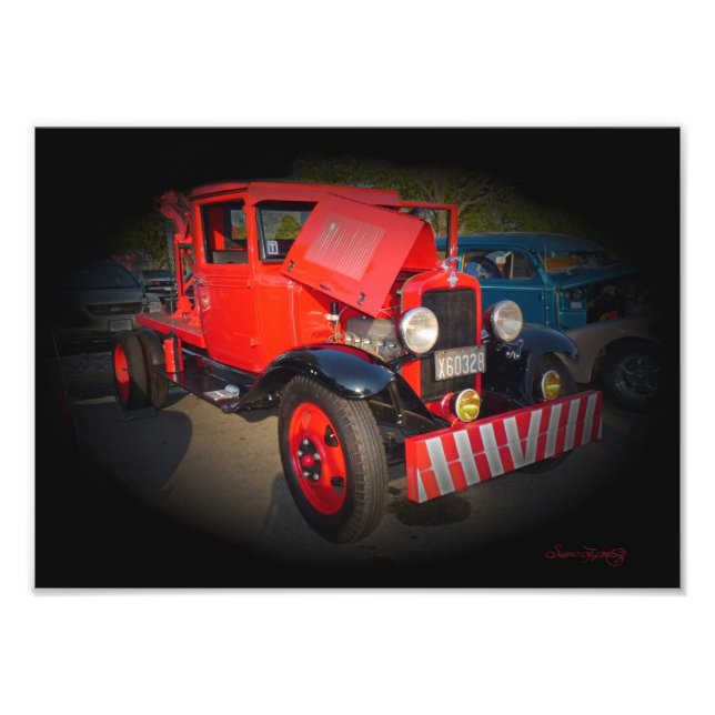 1932 CHEVY TOW LASTBIL FOTOTRYCK (Framsidan)