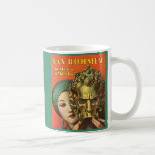 1932 Fu Manchu-omslaget Kaffemugg
