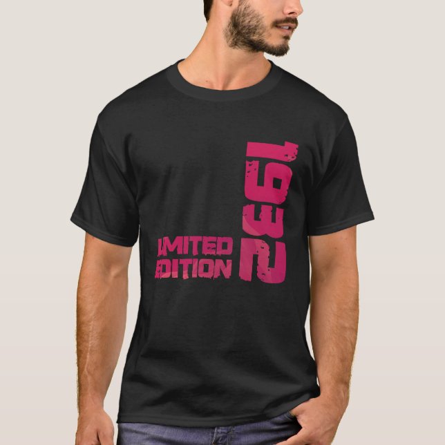 1932 Kvinnors födelsedag 1932 T Shirt (Framsida)
