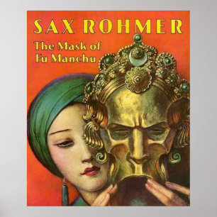 1932 Mask of Fu Manchu täcker Poster