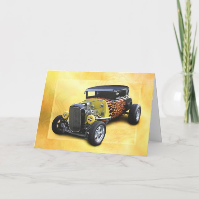 1932 Modell A Coupe HOT ROD AVENGER Kort (Framsida)