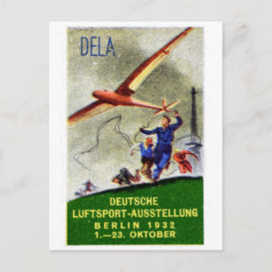 1932 Modell för konkurrens mellan luftfartyg Poste Vykort