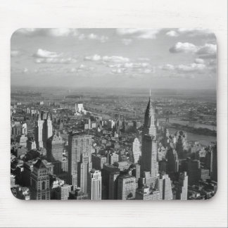 1932-New York-Chrysler Byggnad-Mousepad Musmatta