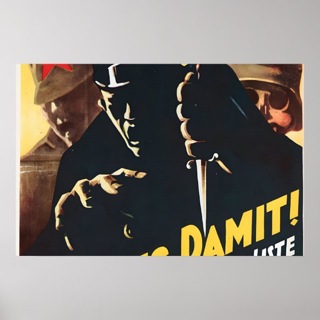 1932 SPD Valposter Dessa är fienderna till Poster (Framsidan)