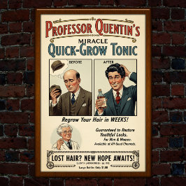 1932-Vintagars snabbväxande tonreklam Poster