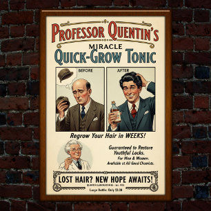 1932-Vintagars snabbväxande tonreklam Poster