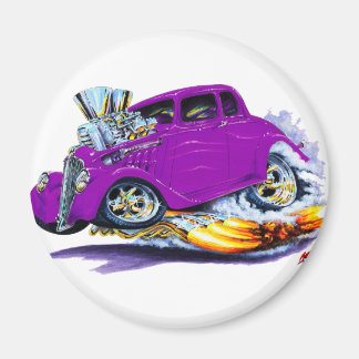 1933-36 Willys Lila Car Magnet