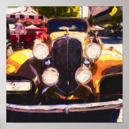 1933 buick poster