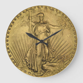 1933 Dubbla Öagle Guld Coin Stor Klocka