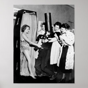 1933 FÖRBUD MOT MÄNNISKOR PARTY POSTER