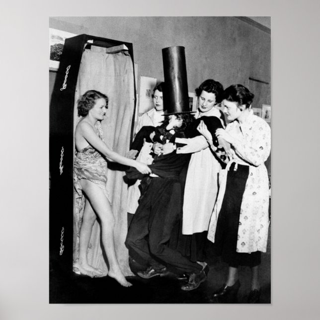 1933 FÖRBUD MOT MÄNNISKOR PARTY POSTER (Framsidan)
