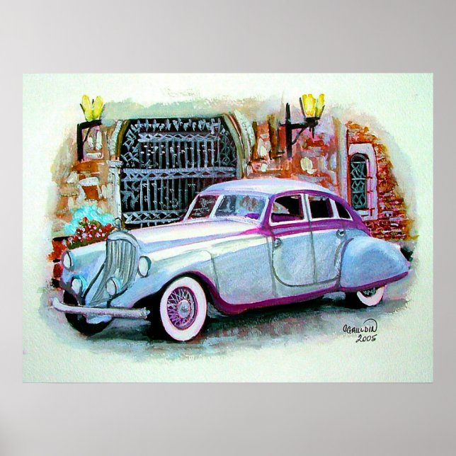 1933 Pierce Arrow Poster (Framsidan)