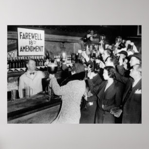 1933 TOAST TILL SLUTET AV FÖRBUDET POSTER
