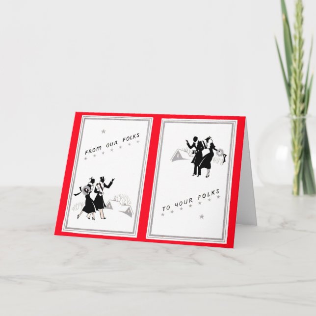 1934 års konsthistoria - julkort helgkort (Framsida)