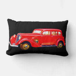 1934 Auburn print Lumbarkudde