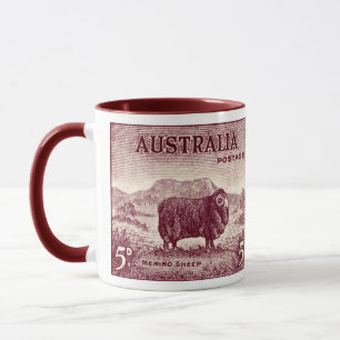 1934 Australian Merino Sheep Mugg