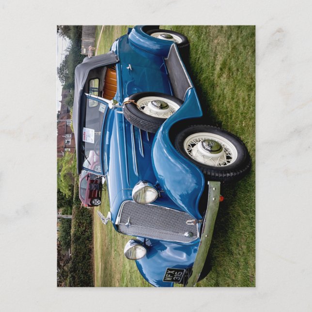 1934, Chevrolet Roadster Classic car Vykort (Framsida)