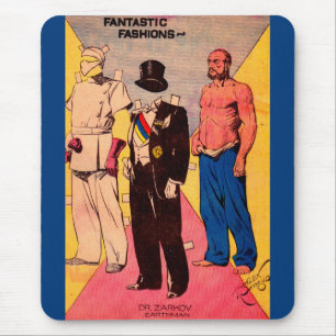 1934 Dr Zarkov papper docka Flash Gordon Musmatta