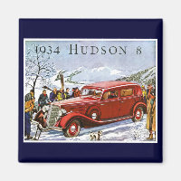 1934 Hudson 8 Vintage Annons