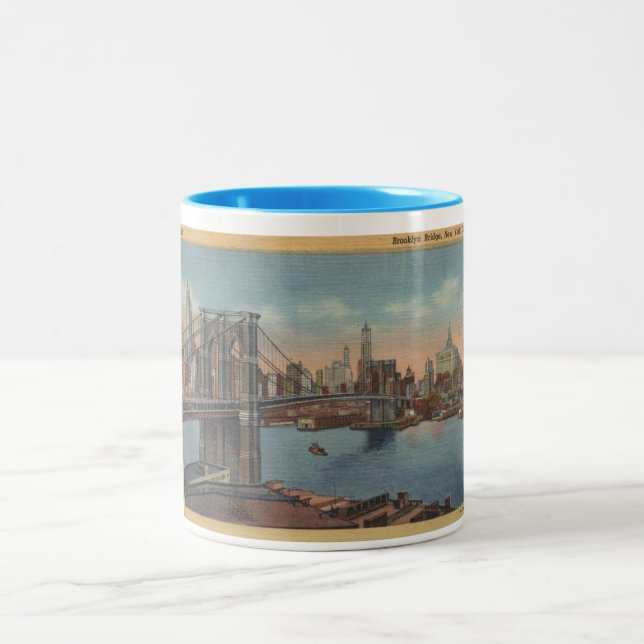 1934 NY Brooklyn Bridge Mugg (Center)