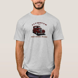 1934 Plymouth Chrysler. Mopar. Red Hotrod 1934. T Shirt