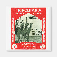 1934 Tripolitania 1 Lire frimärke
