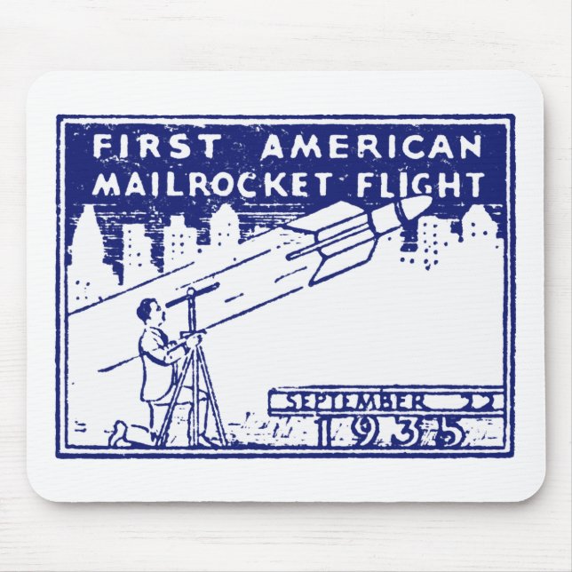 1935 American Rocket Mail Musmatta (Framsidan)