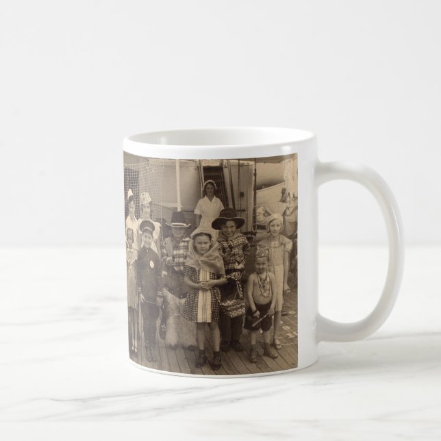 1935 barn ombord: Roligt och exkl. party Kaffemugg (Höger)