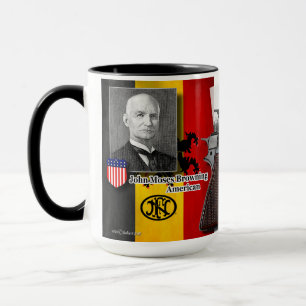 1935 bryna som är högt, driver pistolkaffemuggen mugg