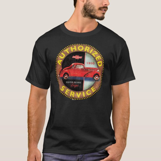 1935 Chevrolet Master Deluxe Tee Shirt (Framsida)